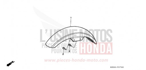 FRONT FENDER CA125S de 1995
